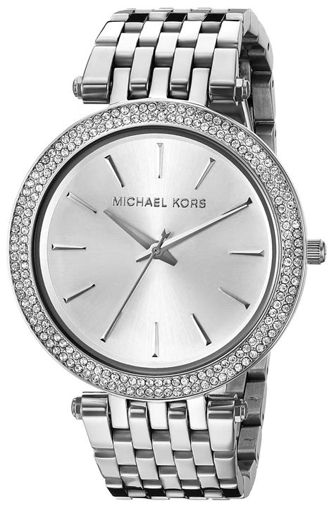 michael kors mk3190 womens parker wrist watches|michael kors silver tone.